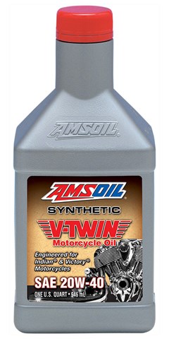 20W-40 Synthetic V-Twin Motorcycle Oil